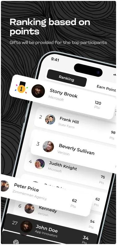 IASP Event App Design — Conference Agenda & Networking Mobile UI — 04